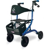 Airgo® eXcursion™ Lightweight Side-fold Rollator - Pacific Blue 