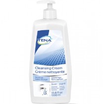 TENA Cleansing Cream Scent Free Pump Bottle